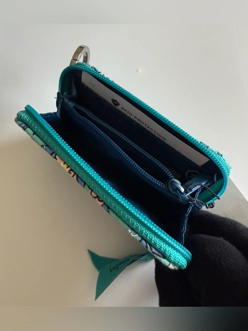 Vera Bradley RFID Petite Zip-Around Wallet - Picture 3 of 4